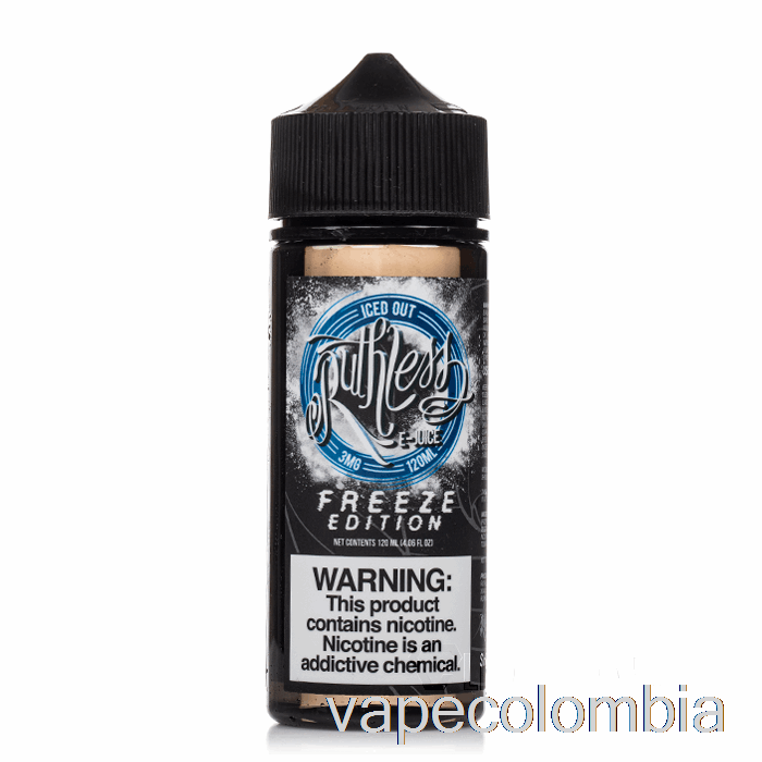 Vape Recargable Iced Out - Edición Congelada - Vapor Despiadado - 120ml 0mg